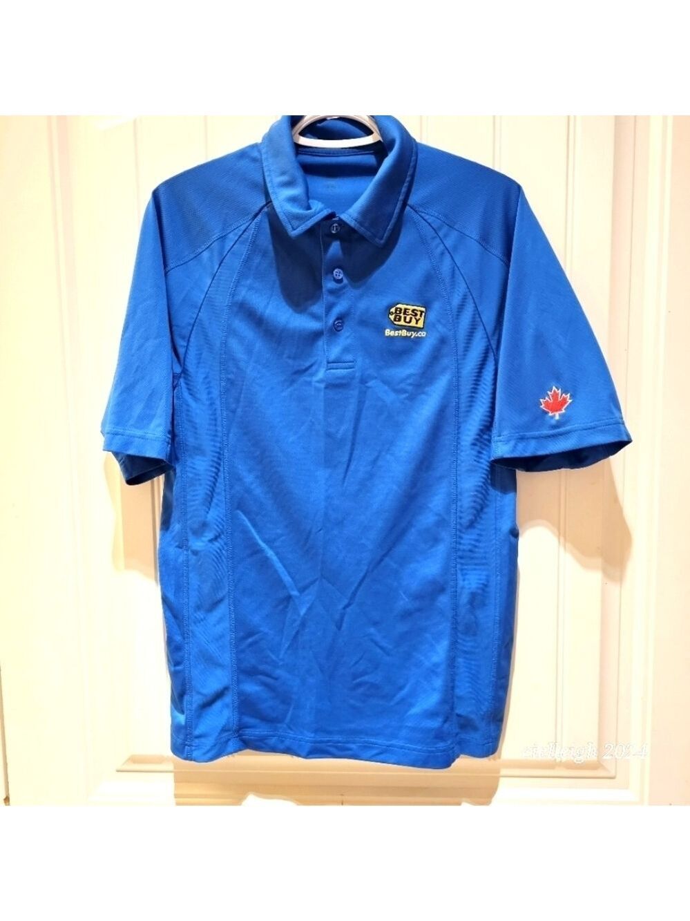 💥4 for $25💥 Best Buy Blue Shirt polo shirt
